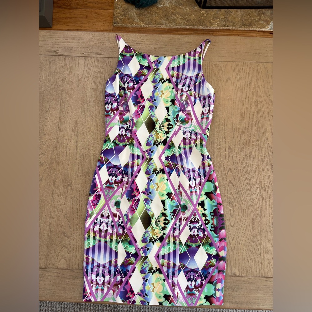Milly Colorful Floral Dress